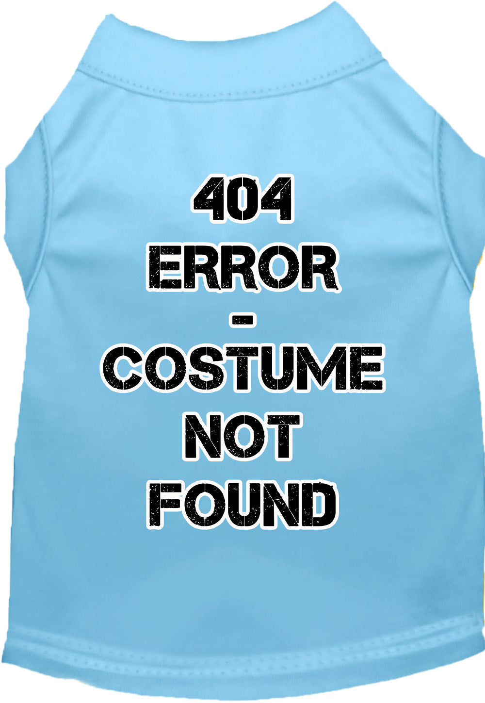 As You Wish Apparel – "404 Error Costume" Halloween Pet Shirt