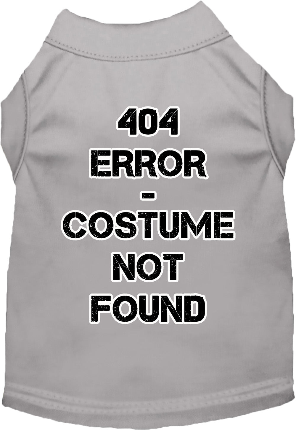 As You Wish Apparel – "404 Error Costume" Halloween Pet Shirt