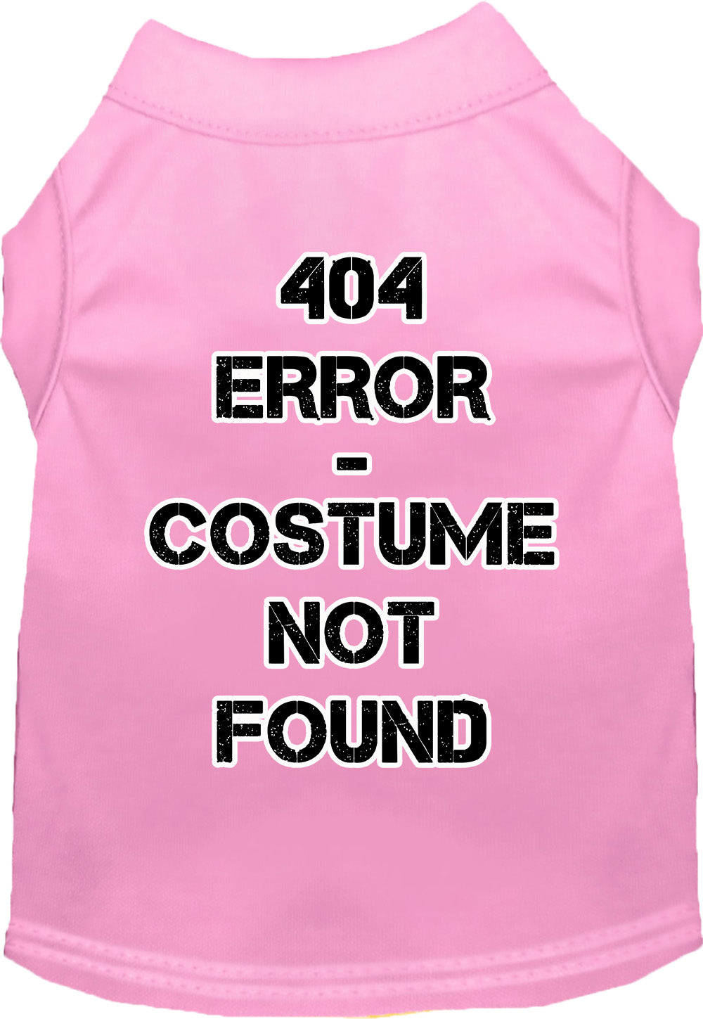 As You Wish Apparel – "404 Error Costume" Halloween Pet Shirt