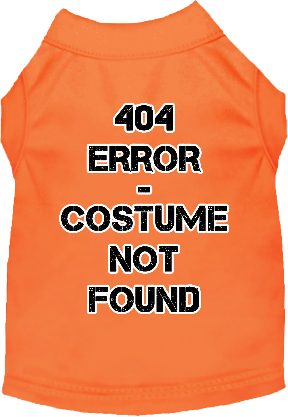 As You Wish Apparel – "404 Error Costume" Halloween Pet Shirt