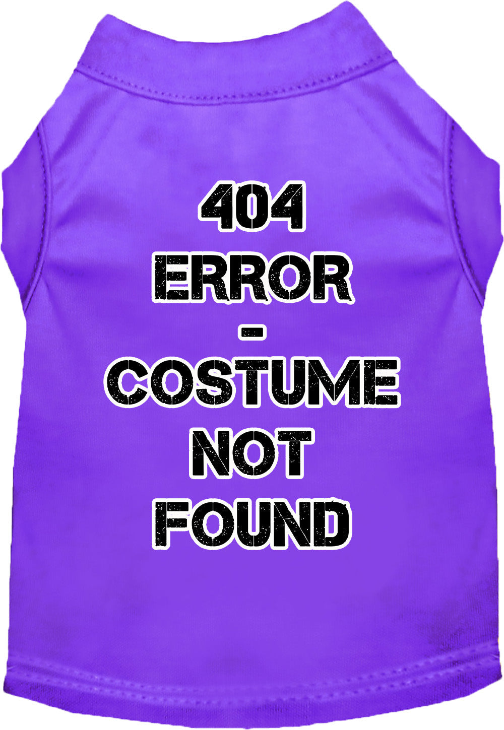 As You Wish Apparel – "404 Error Costume" Halloween Pet Shirt
