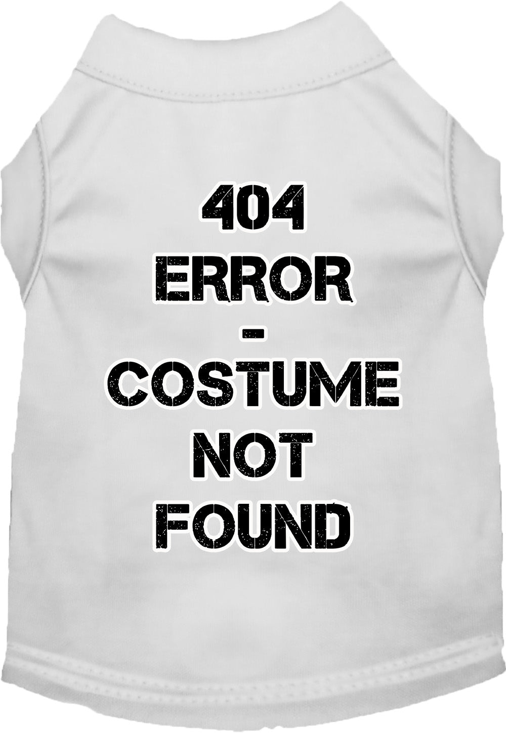 As You Wish Apparel – "404 Error Costume" Halloween Pet Shirt