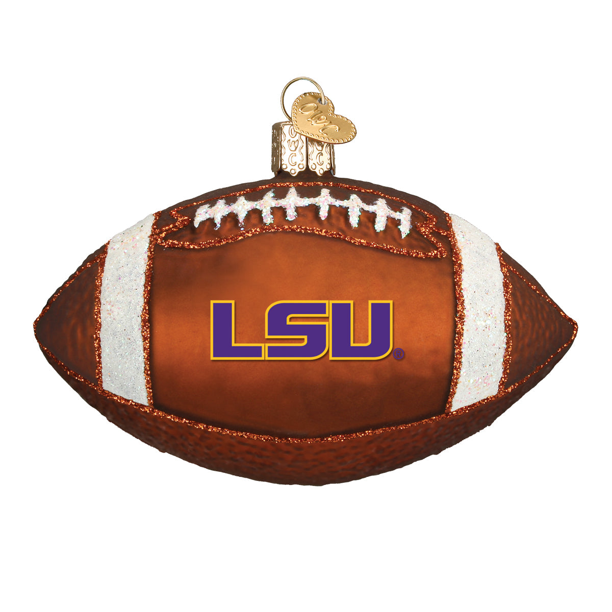 Old World Christmas: LSU Football Christmas Ornament