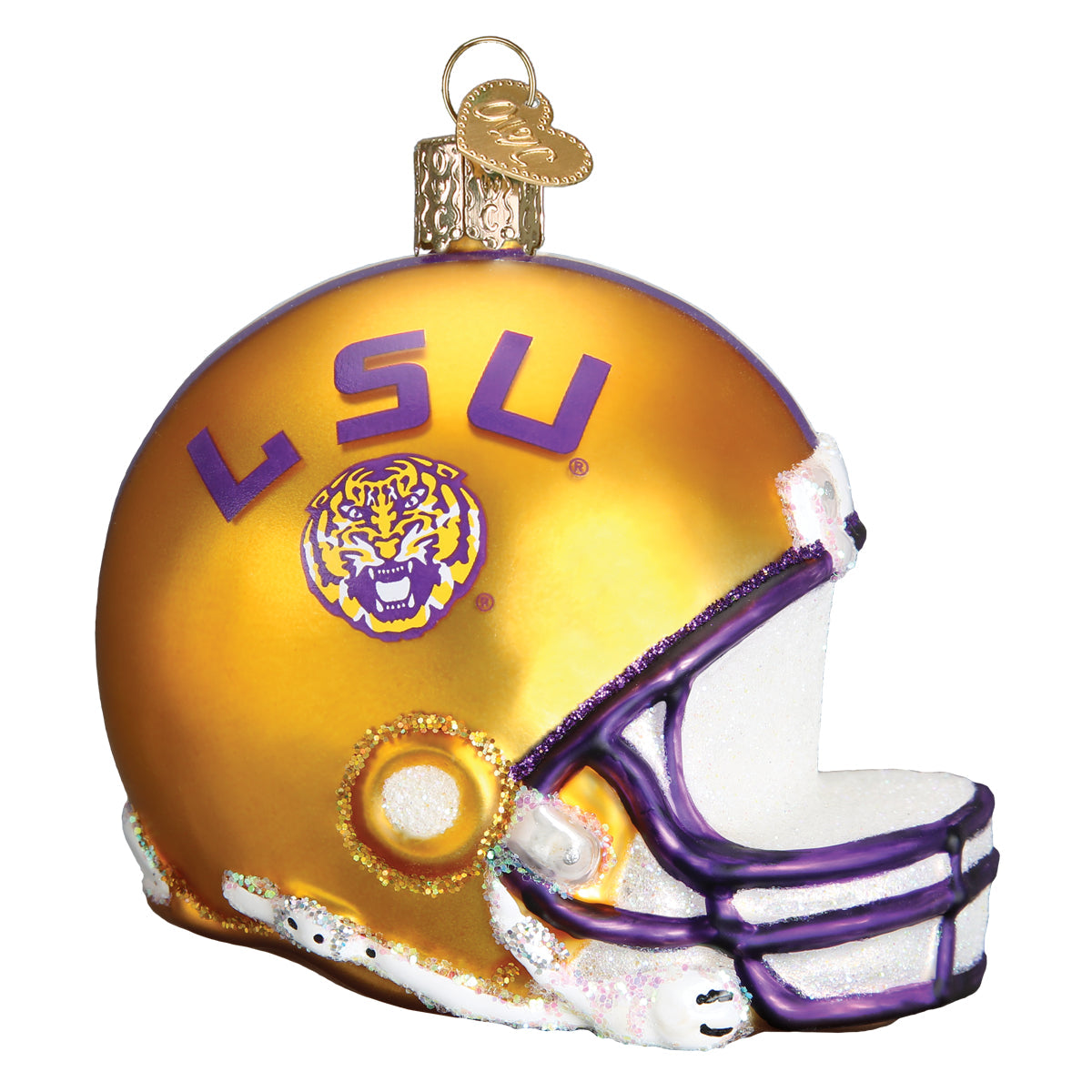 Old World Christmas: LSU Helmet Christmas Ornament