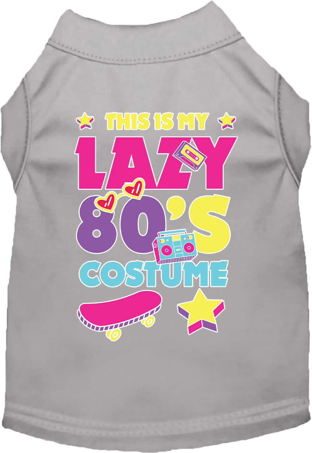 As You Wish Apparel – "Lazy 80s Costume" Halloween Pet Shirt