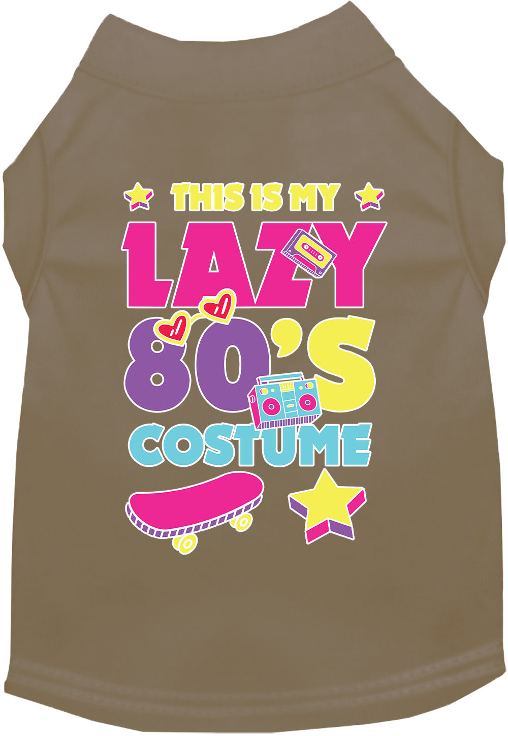 As You Wish Apparel – "Lazy 80s Costume" Halloween Pet Shirt