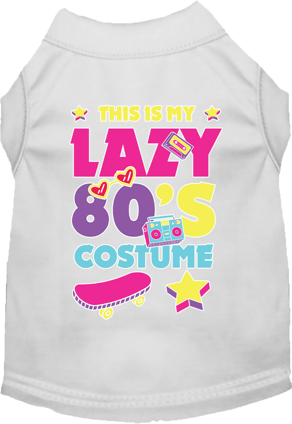 As You Wish Apparel – "Lazy 80s Costume" Halloween Pet Shirt