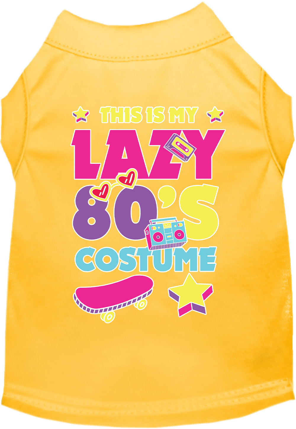 As You Wish Apparel – "Lazy 80s Costume" Halloween Pet Shirt