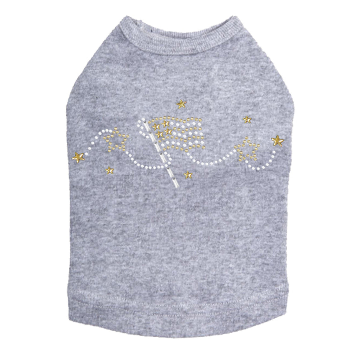 Flag (Gold & Silver Nailheads) - Dog Tank