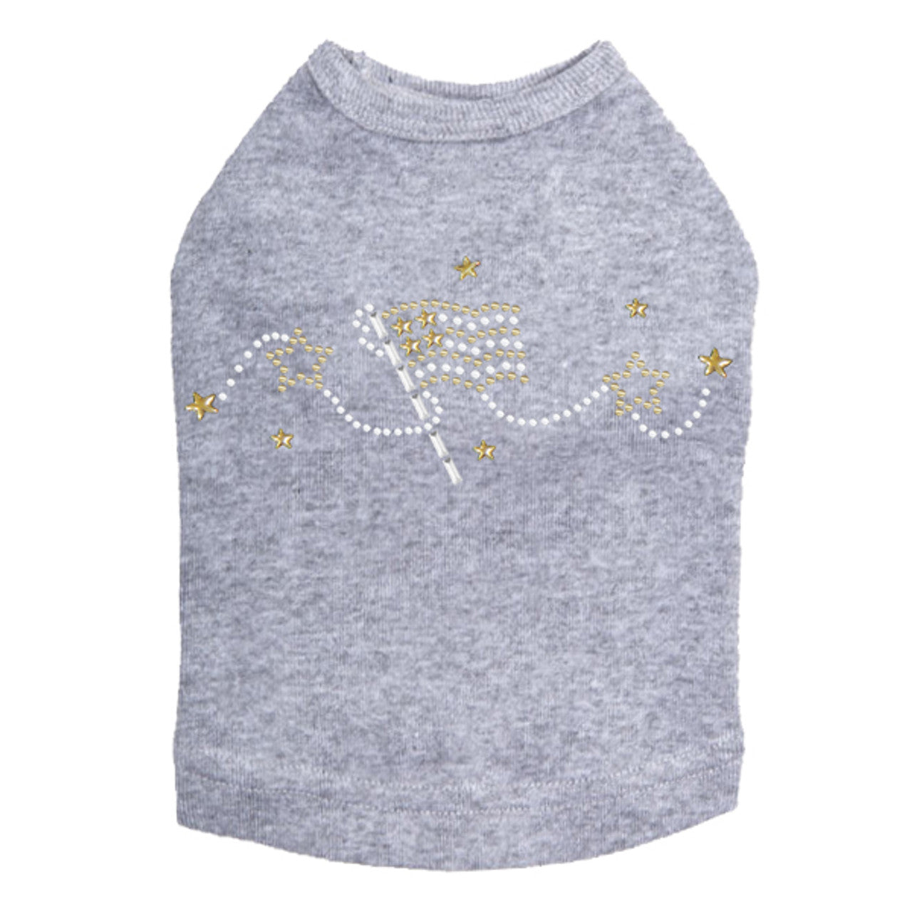 Flag (Gold & Silver Nailheads) - Dog Tank