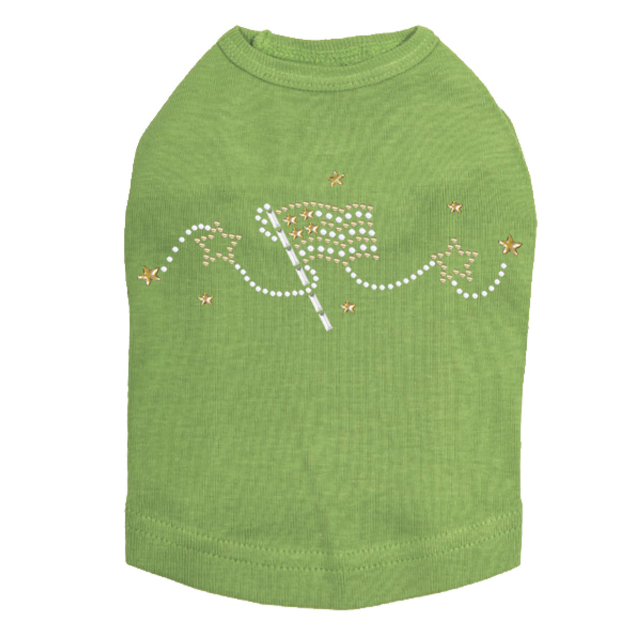 Flag (Gold & Silver Nailheads) - Dog Tank