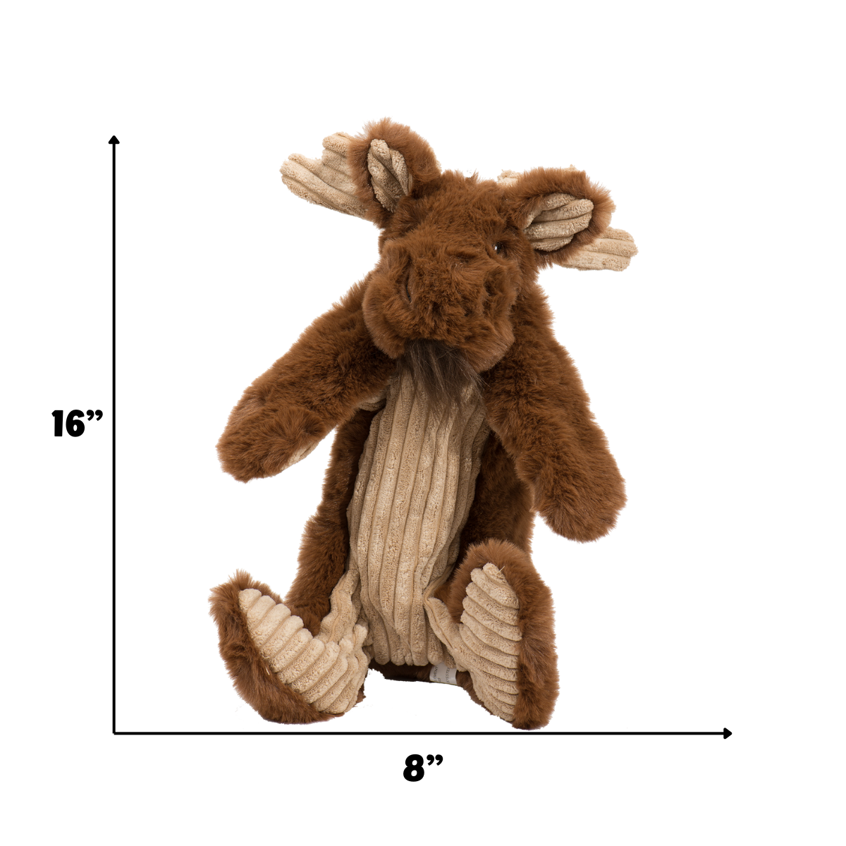 Maple Moose X-BraceTM Durable Plush Dog Toy