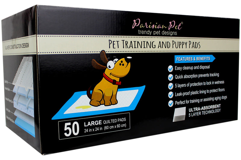 Parisian Pet Premium Training Pads for Puppies & Dogs