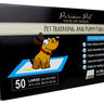 Parisian Pet Premium Training Pads for Puppies & Dogs – Leakproof & Absorbent Pads, 50 Pads