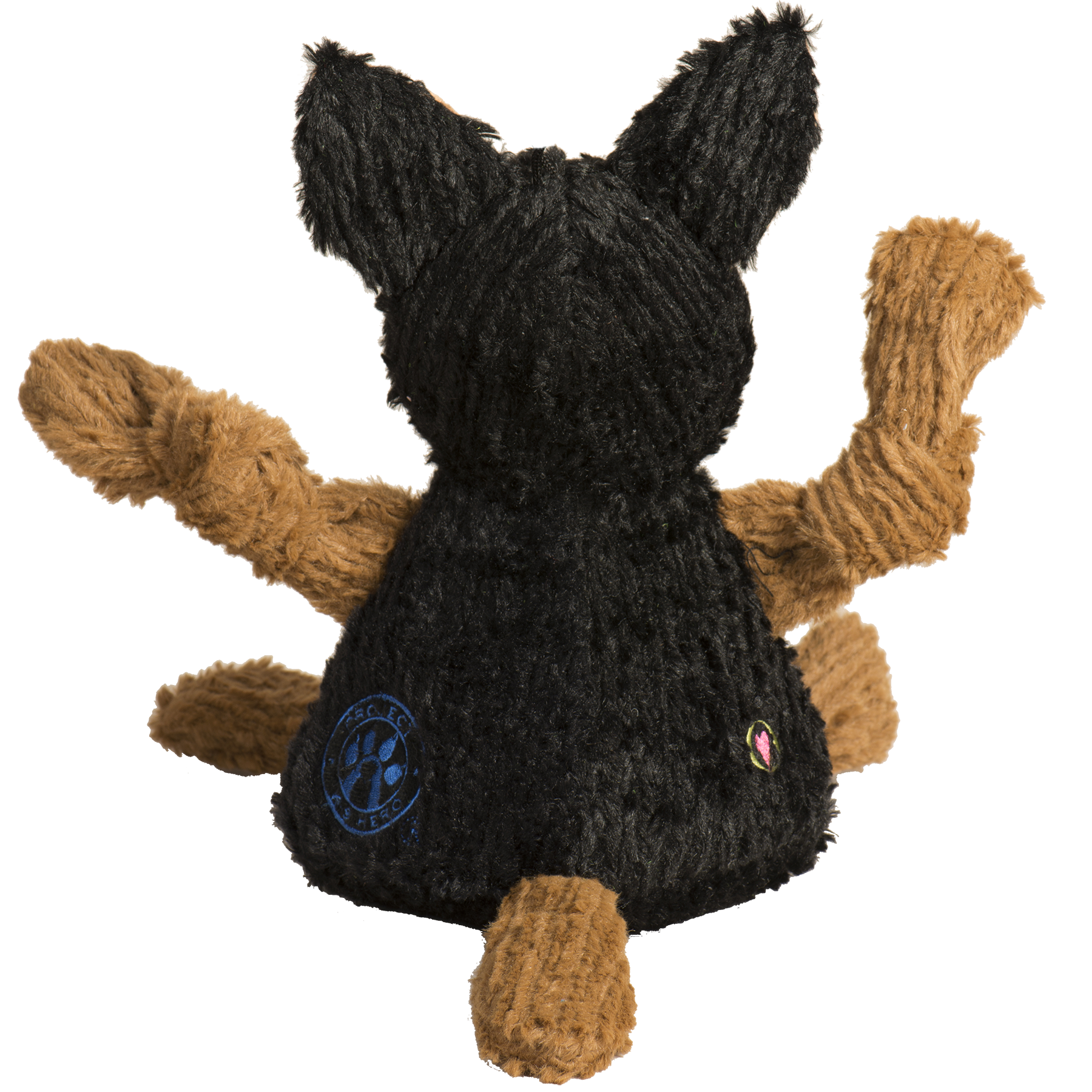 HuggleCauseTM, Project K-9 Hero, K-9 Chief Knottie Plush Dog Toy, Large