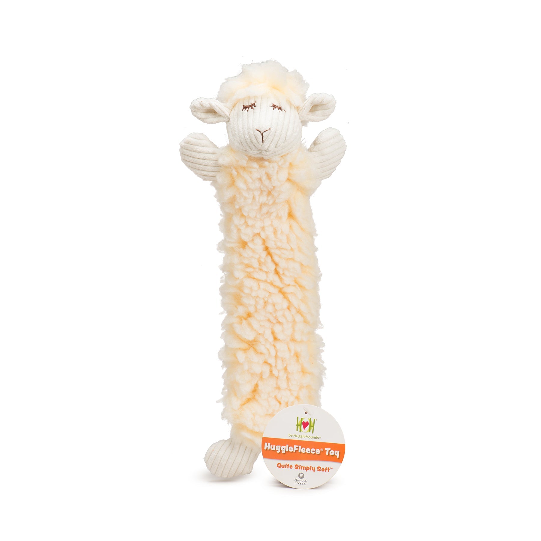 Louise Lamb Fluffer Long & LovelieTM Durable Plush Dog Toy