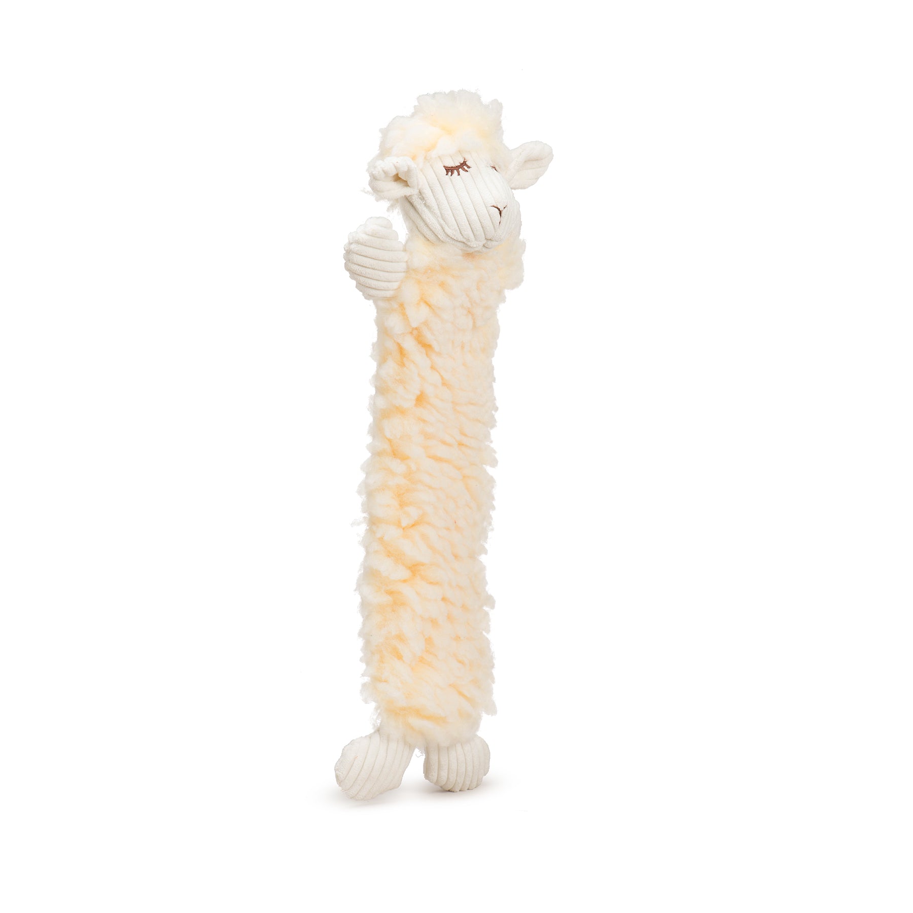 Louise Lamb Fluffer Long & LovelieTM Durable Plush Dog Toy