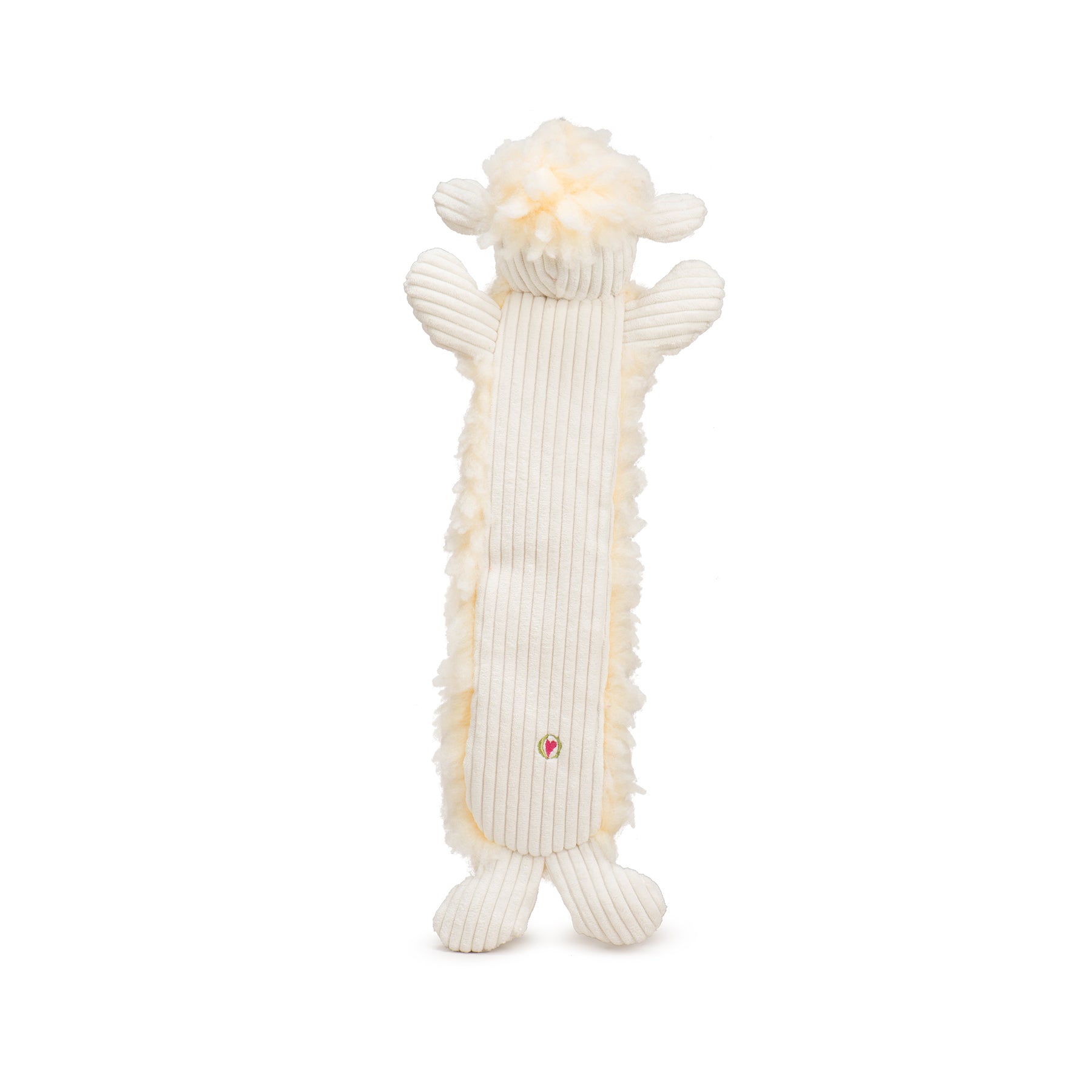 Louise Lamb Fluffer Long & LovelieTM Durable Plush Dog Toy