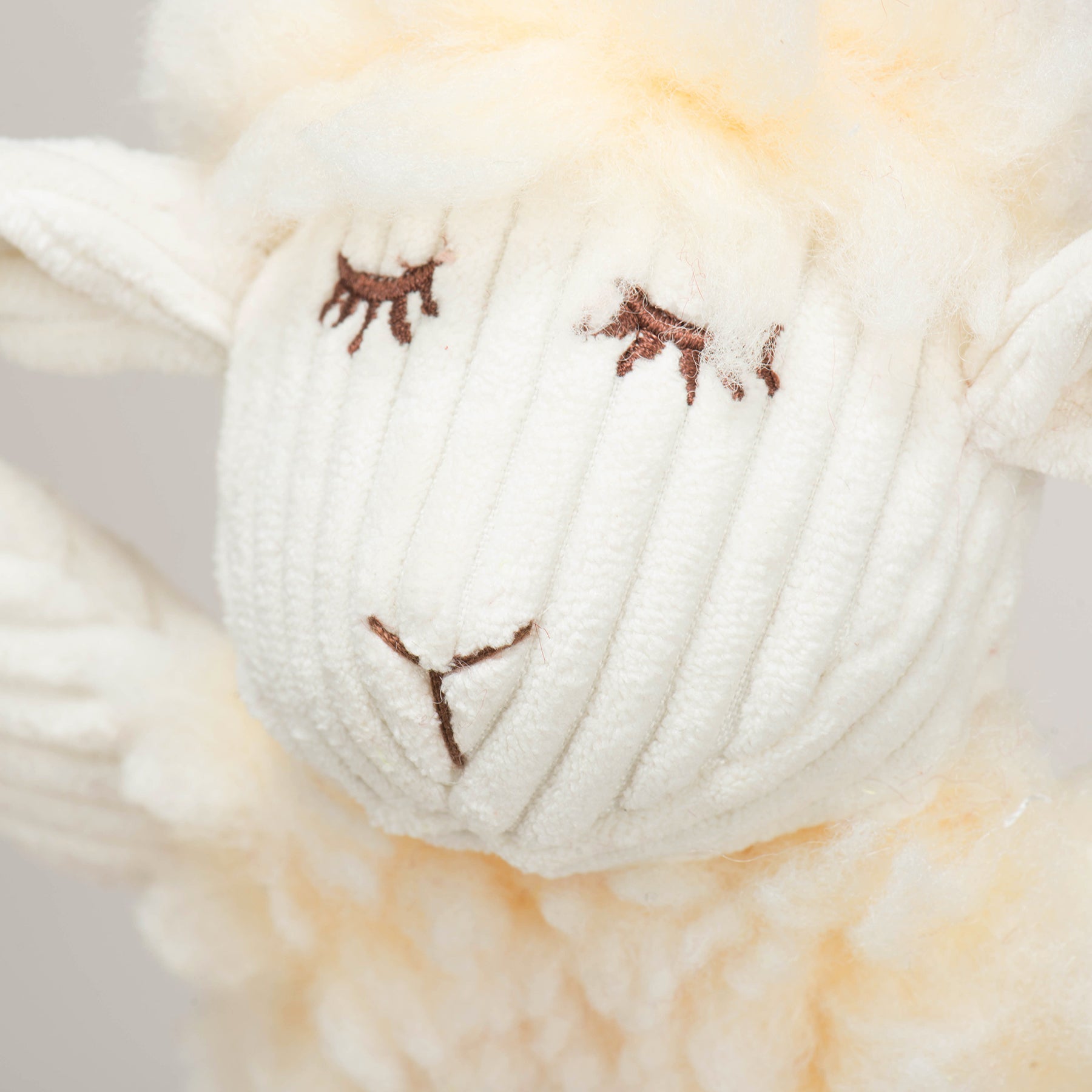 Louise Lamb Fluffer Long & LovelieTM Durable Plush Dog Toy