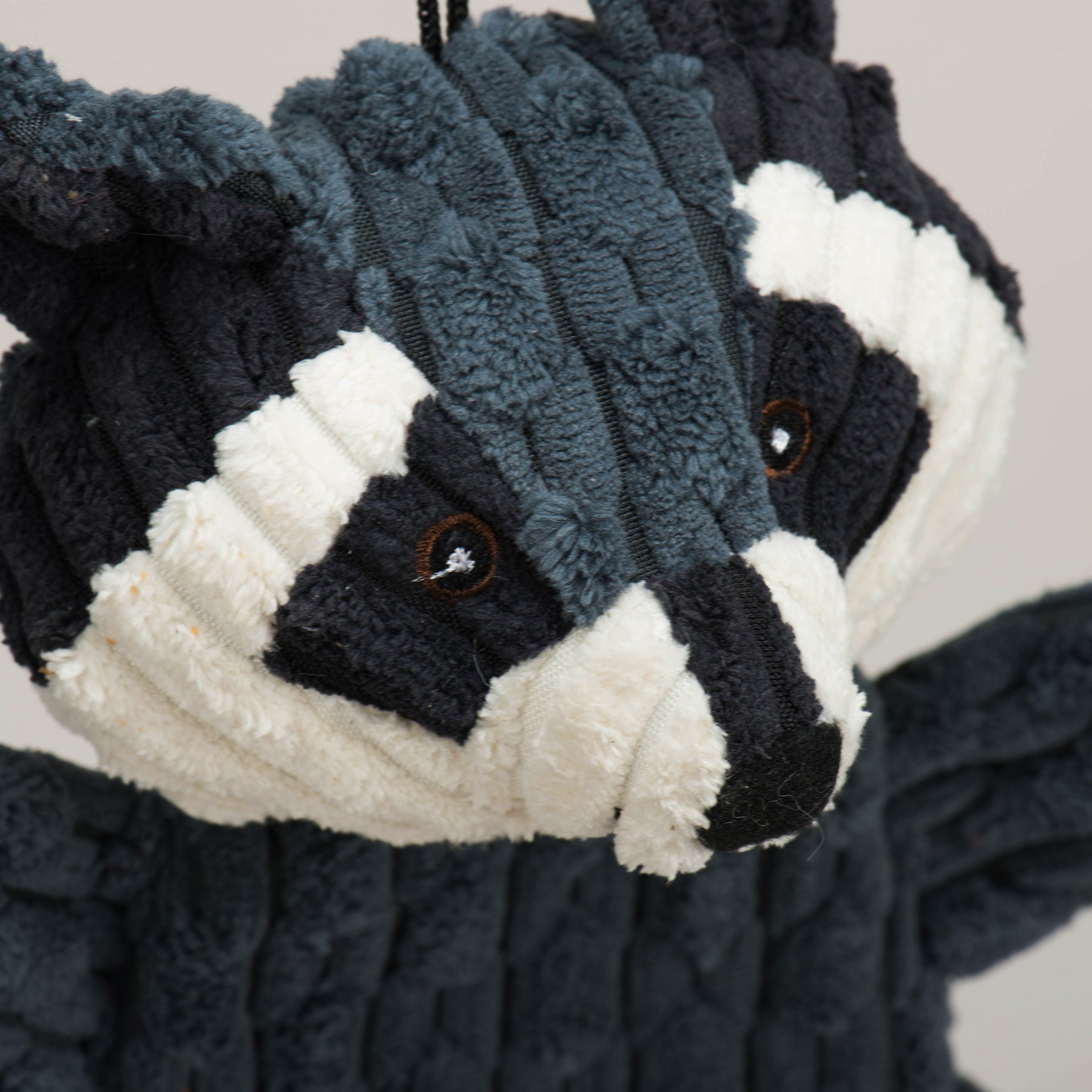 Reggie Raccoon HuggleFlattiesTM Durable Plush Dog Toy