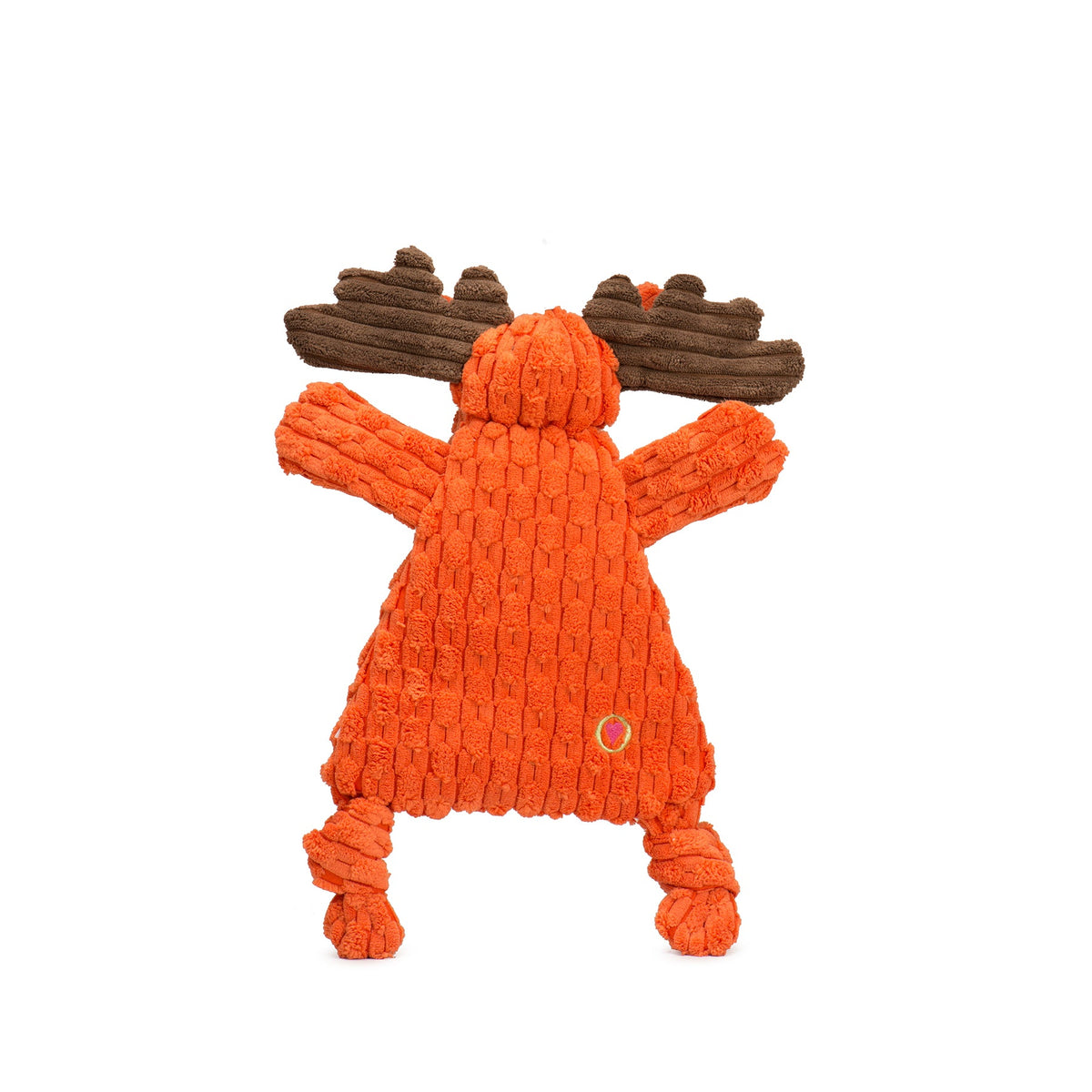 Morris Moose HuggleFlattiesTM Durable Plush Dog Toy
