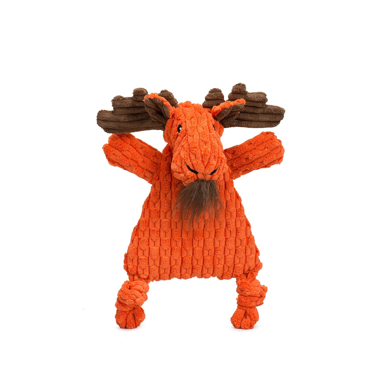Morris Moose HuggleFlattiesTM Durable Plush Dog Toy