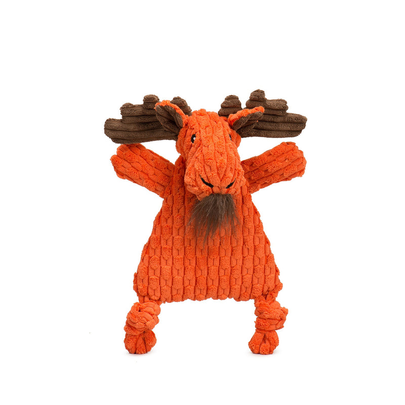 Morris Moose HuggleFlattiesTM Durable Plush Dog Toy