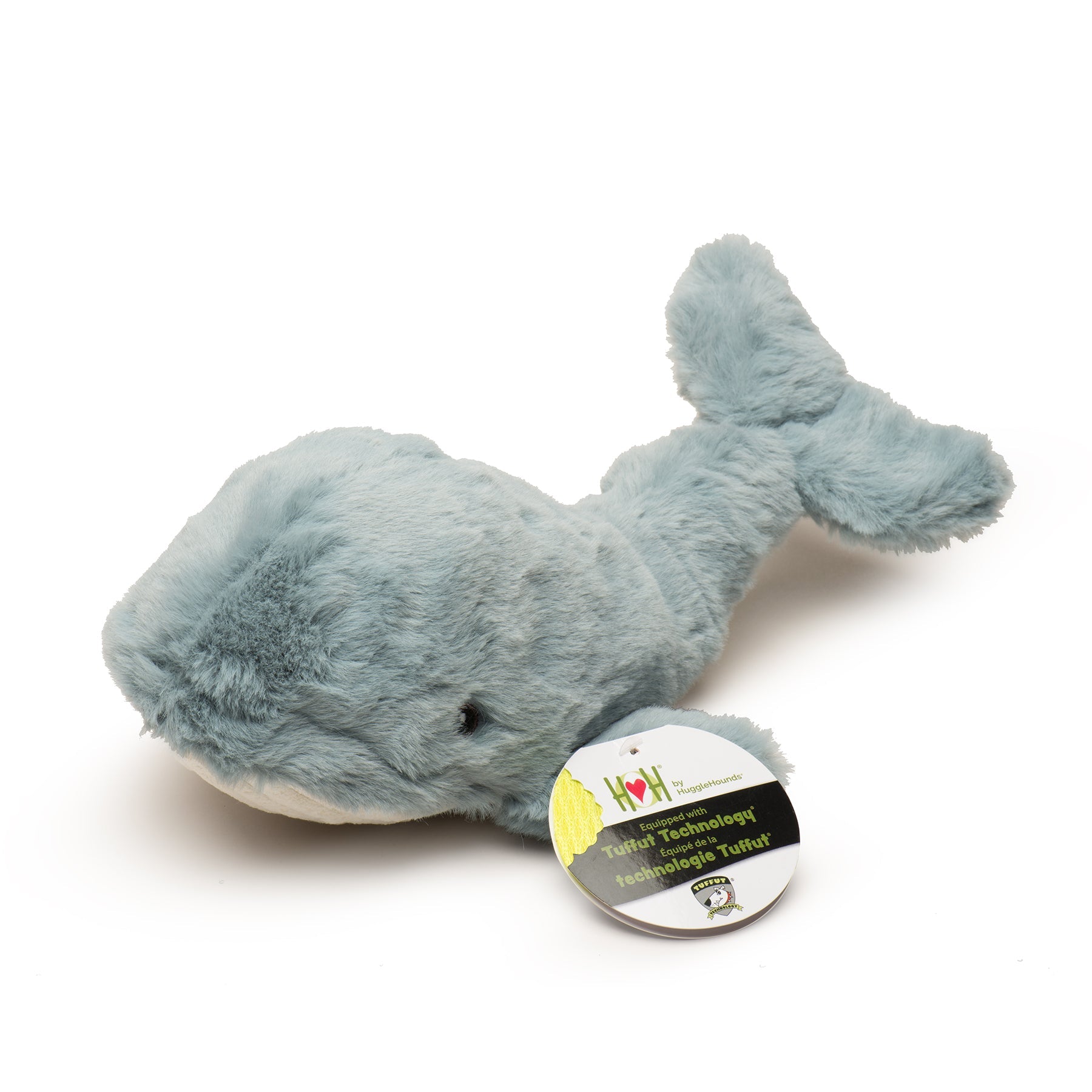 Mobie Whale Knottie Plush Dog Toy