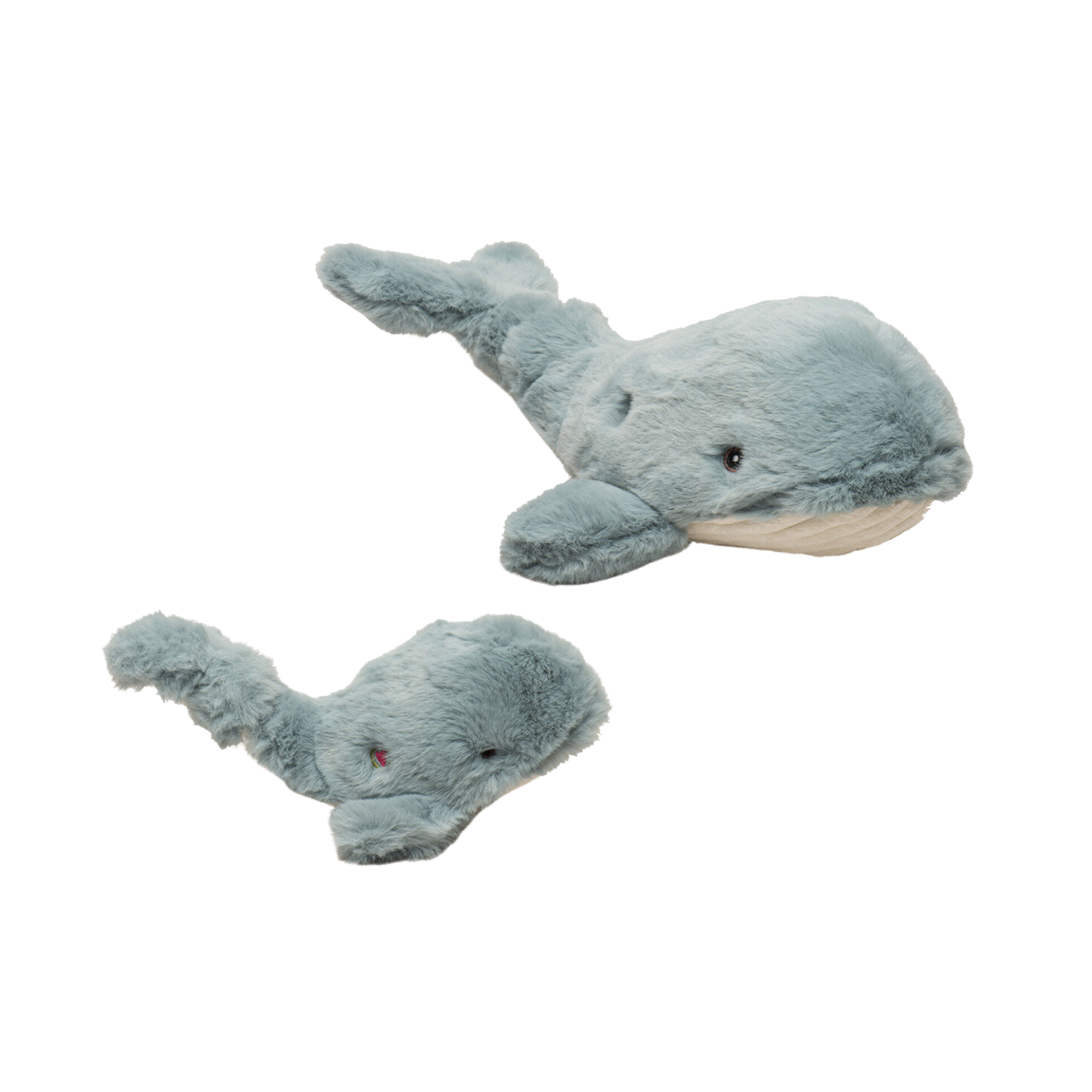Mobie Whale Knottie Plush Dog Toy