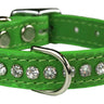 Kiwi Signature Leather Crystal Collar