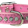 Rose Signature Leather Crystal Collar