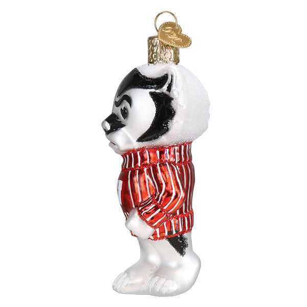 Wisconsin Bucky Ornament