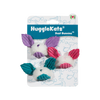 HuggleKats Dust Bunnies Cat Toys, 3 Pack