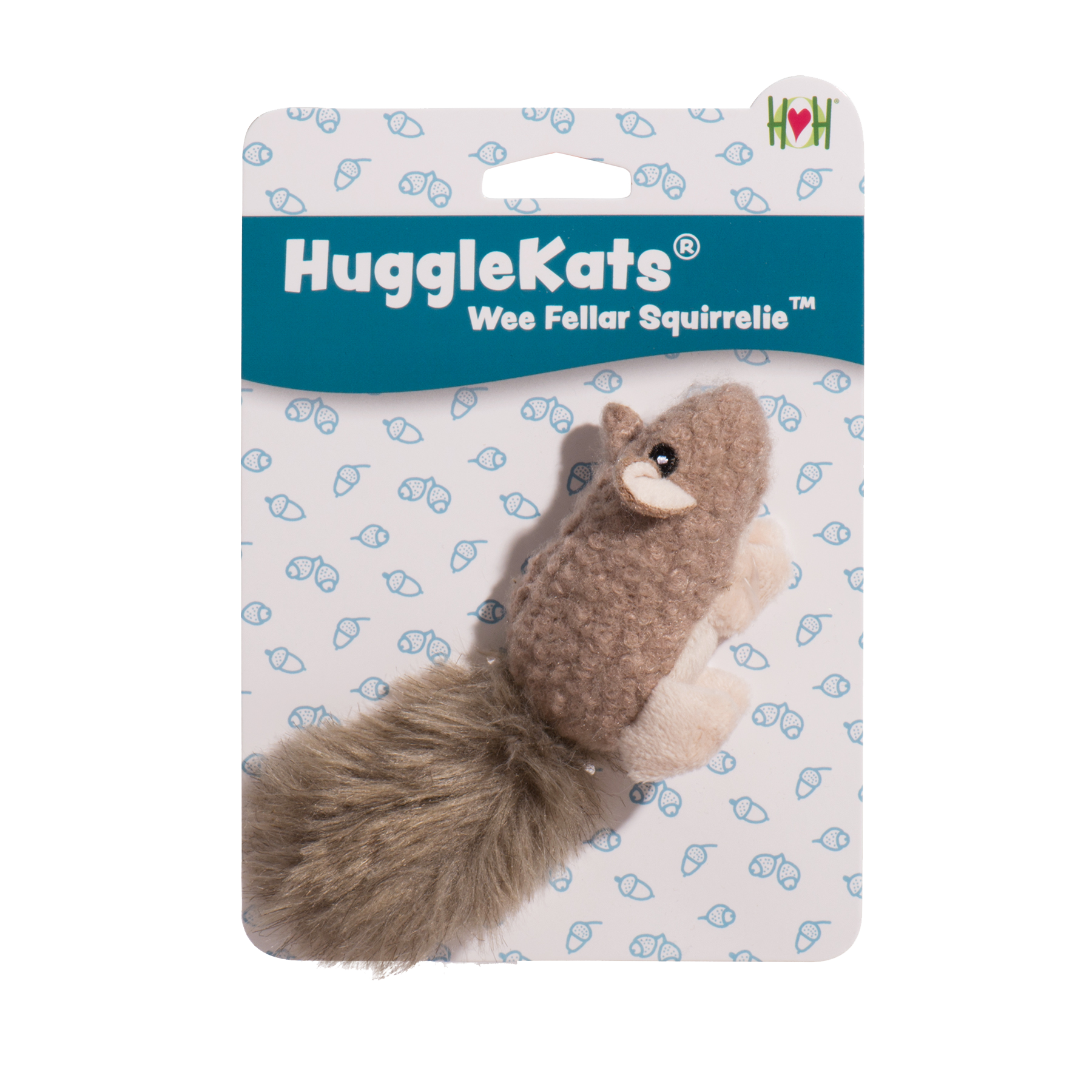 HuggleKats Wee Fellar Squirrelie Cat Toy
