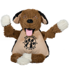 HuggleCauseTM, Project K-9 Hero, Flash Knottie Plush Dog Toy, Large
