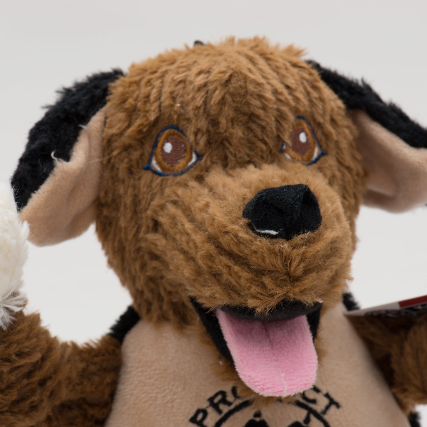 HuggleCauseTM, Project K-9 Hero, Flash Knottie Plush Dog Toy, Large