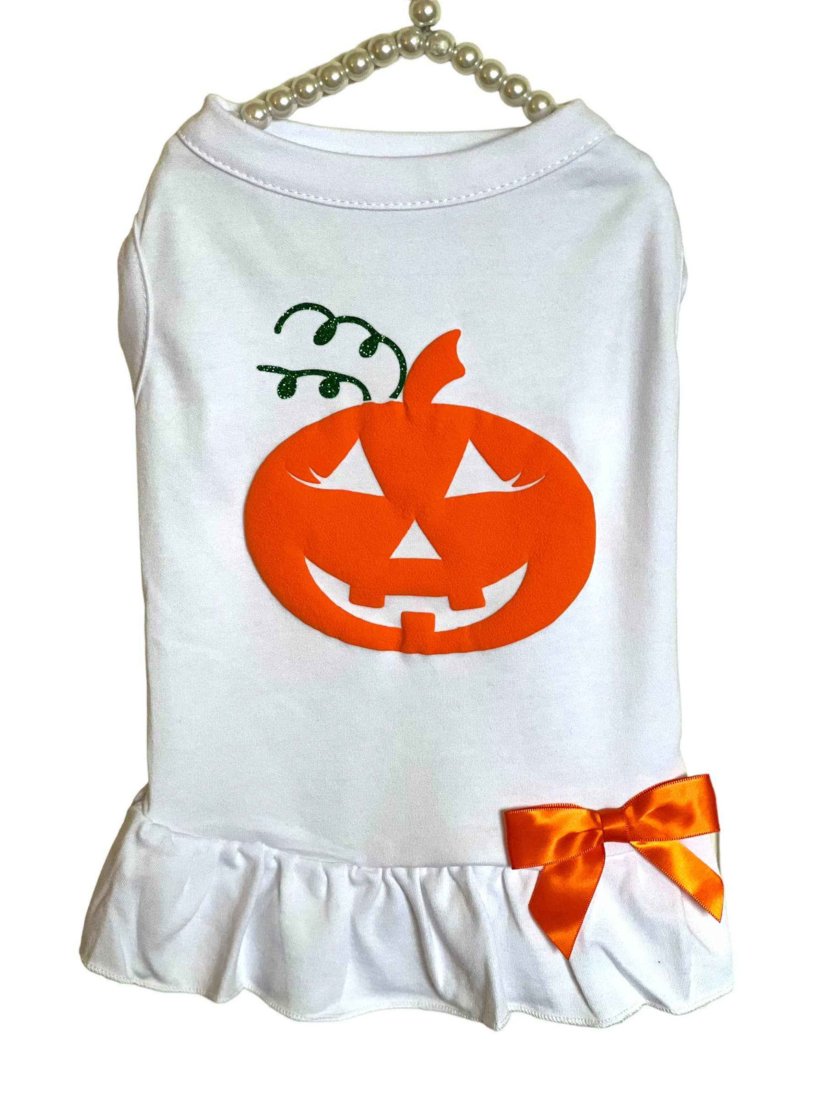 Puffed Pumpkin Dog Dress