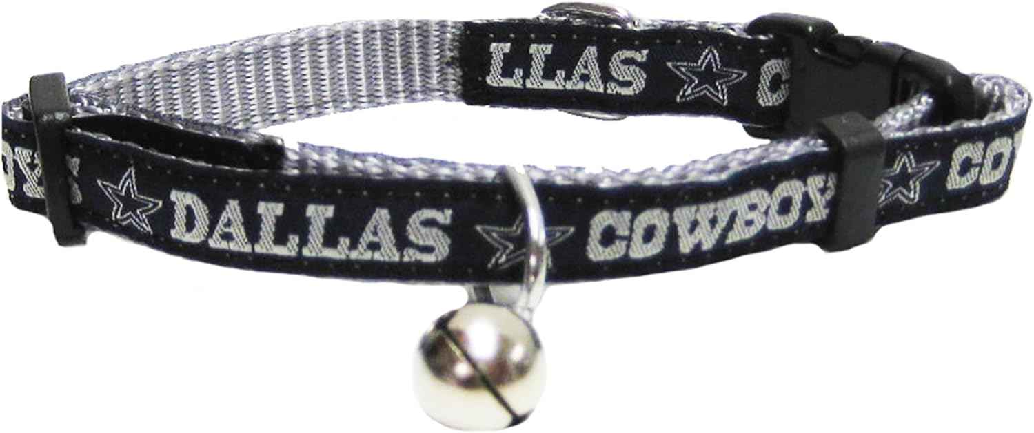 Dallas Cowboys Satin Cat Collar