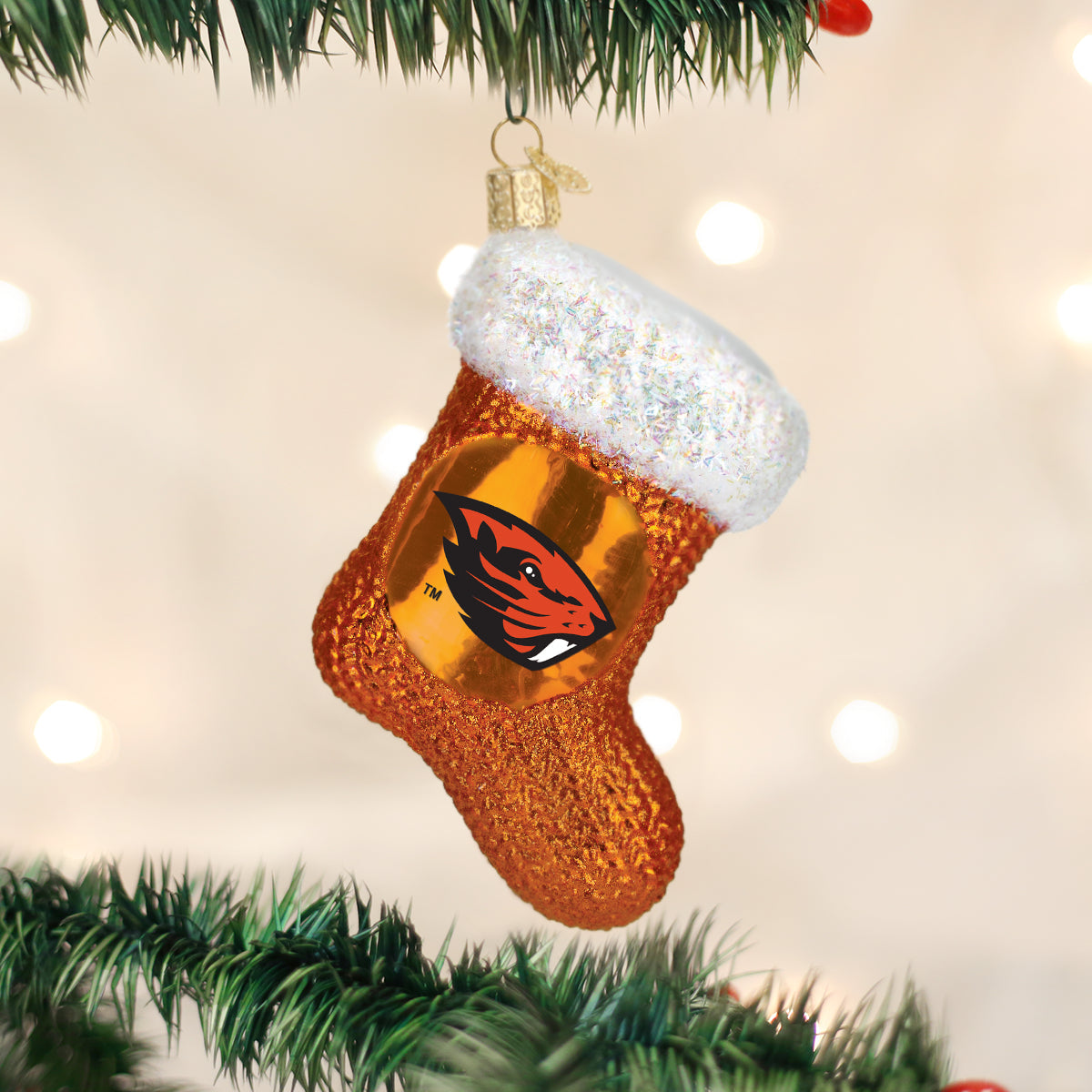 Old World Christmas: Oregon State Stocking