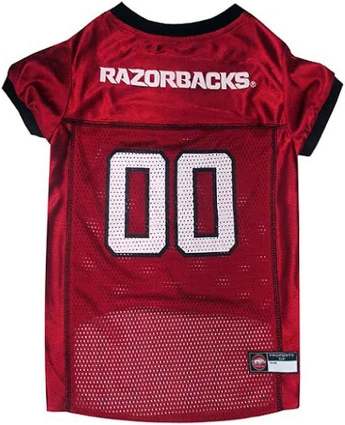 NCAA Arkansas Mesh Pet Jersey