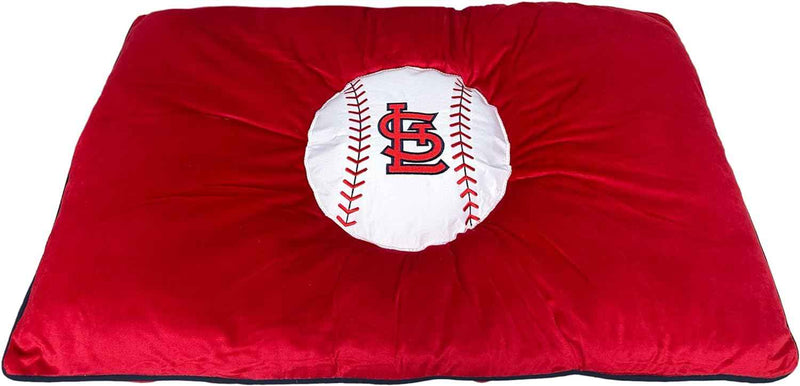 MLB St. Louis Cardinals Dog Pillow Bed