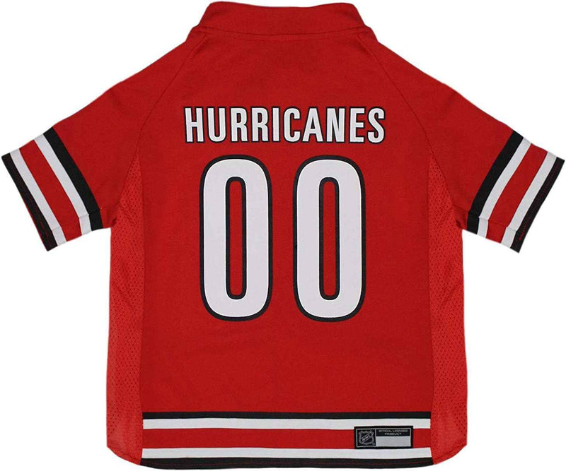 NHL Carolina Hurricanes Mesh Pet Jersey - Large