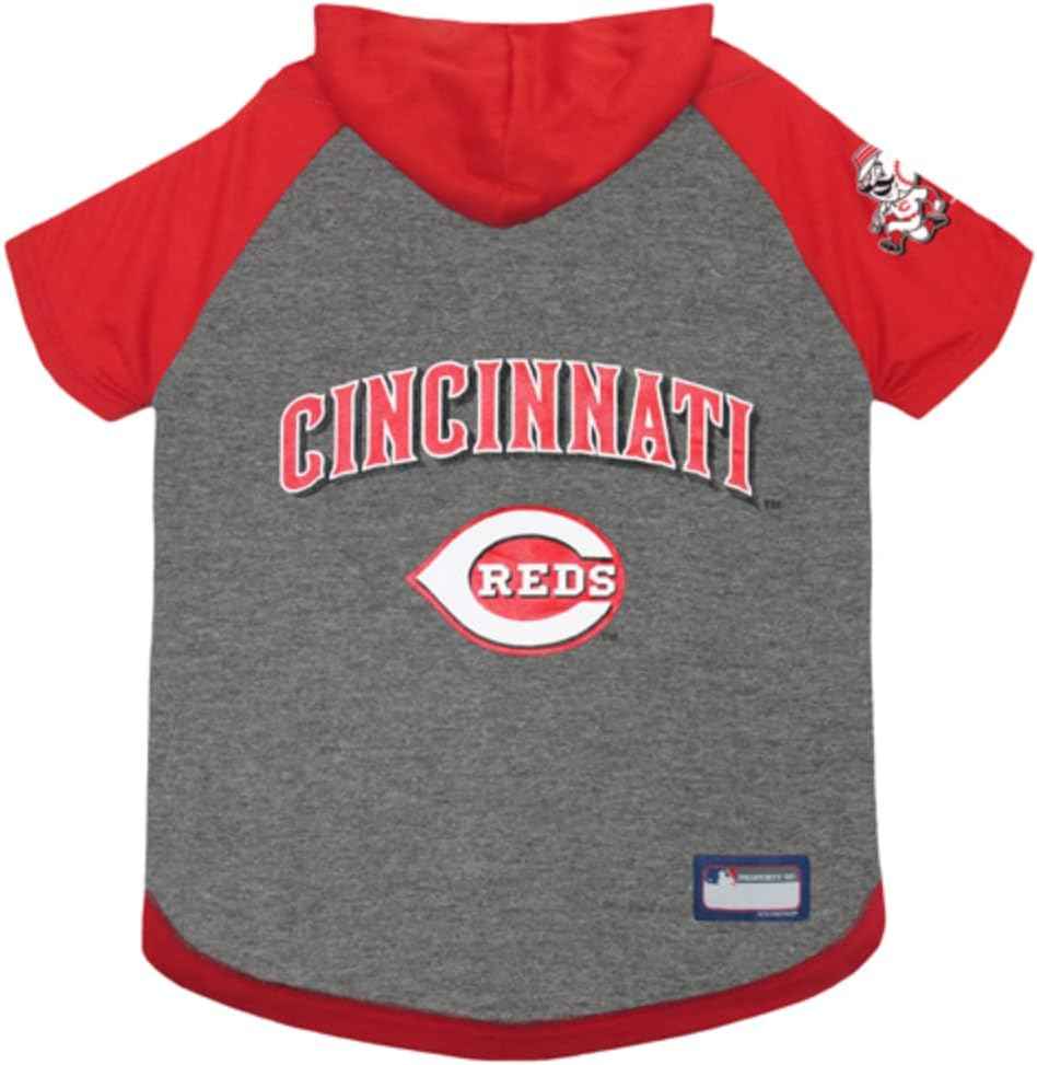 MLB Cincinnati Reds Hooded Dog T-Shirt