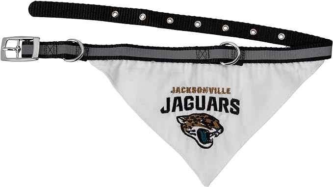 NFL Jacksonville Jaguars Dog Collar Bandana