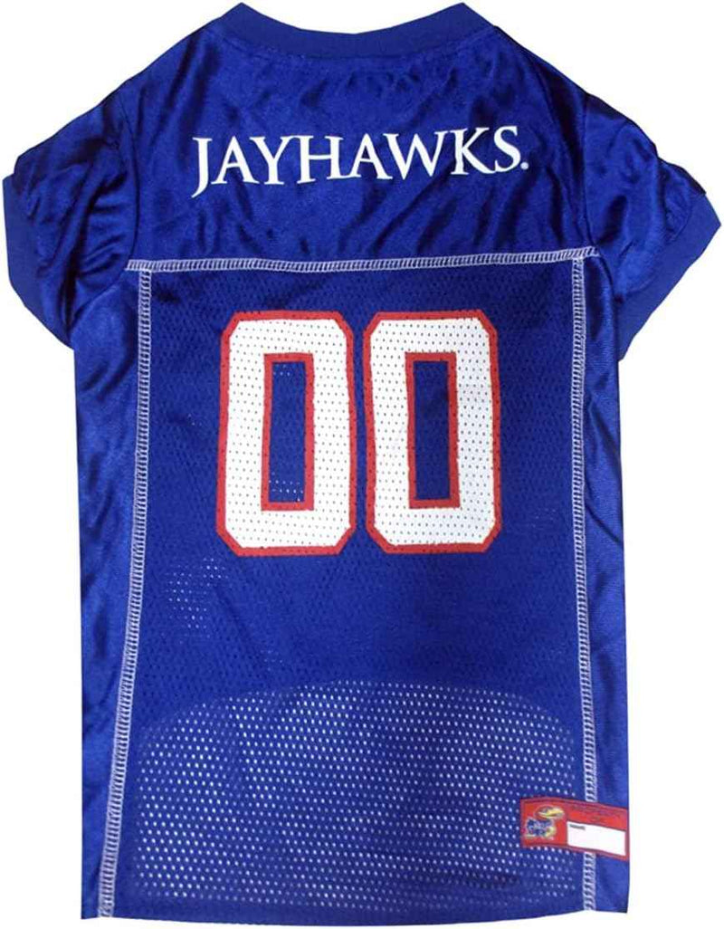 NCAA Kansas Mesh Pet Jersey