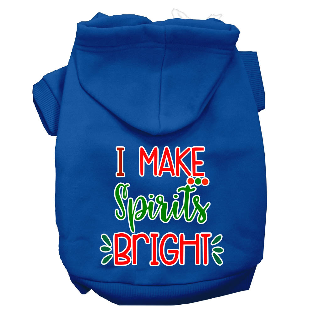 As You Wish Apparel – "I Make Spirits Bright" Christmas Pet Hoodie