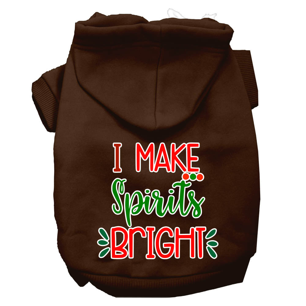 As You Wish Apparel – "I Make Spirits Bright" Christmas Pet Hoodie