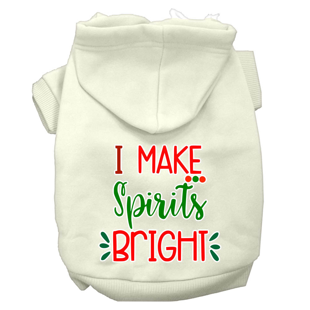 As You Wish Apparel – "I Make Spirits Bright" Christmas Pet Hoodie