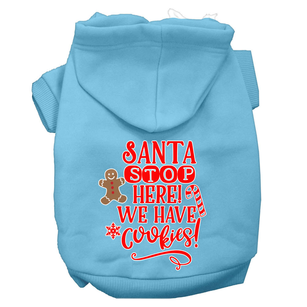 As You Wish Apparel – "Santa Stop Here, We Have Cookies" Christmas Pet Hoodie