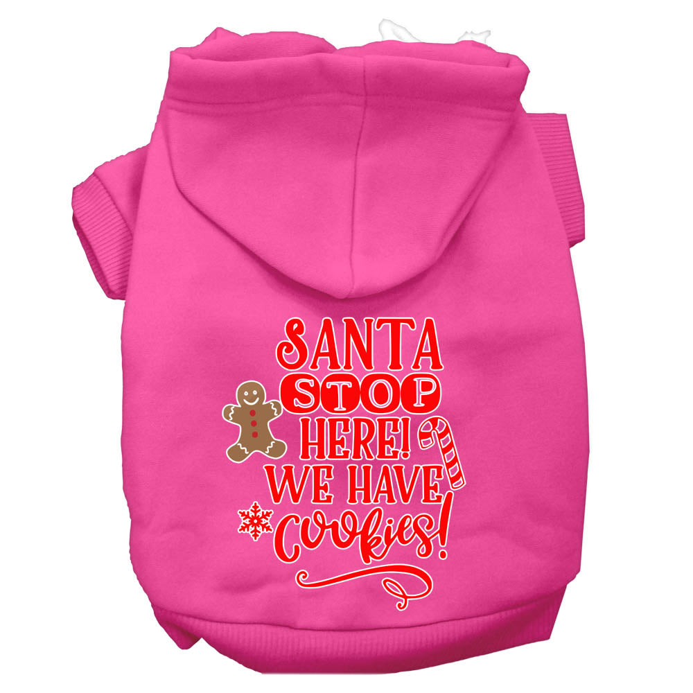 As You Wish Apparel – "Santa Stop Here, We Have Cookies" Christmas Pet Hoodie